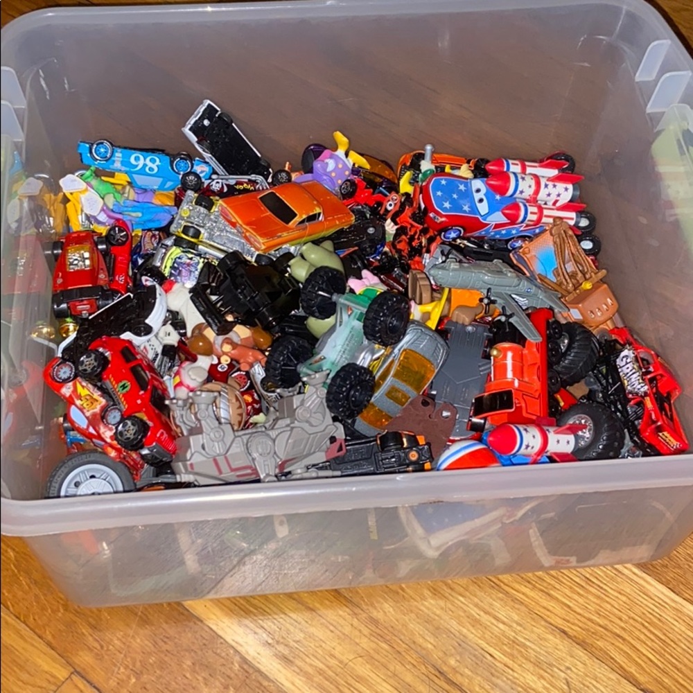boys toy lot, mostly hot weeks and CARS related